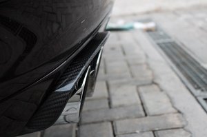  Porsche Panamera Exhaust Frame Trim - Carbon Fiber